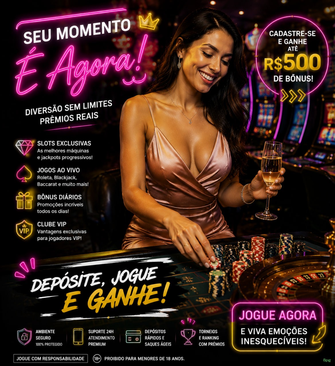 Dealers profissionais da 8pg